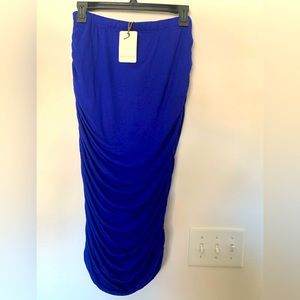 GREEN ENVELOPE SKIRT